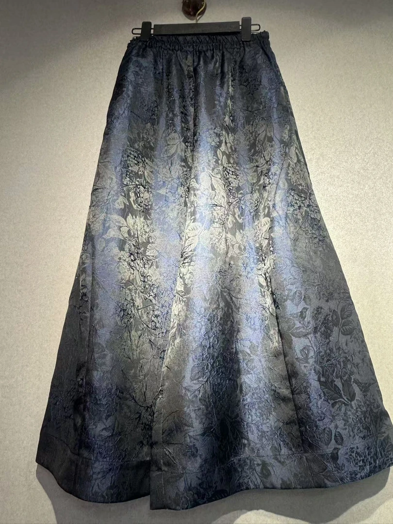 新中式阔腿裤女2024秋冬季新款宽松时尚休闲洋气宽腿裤