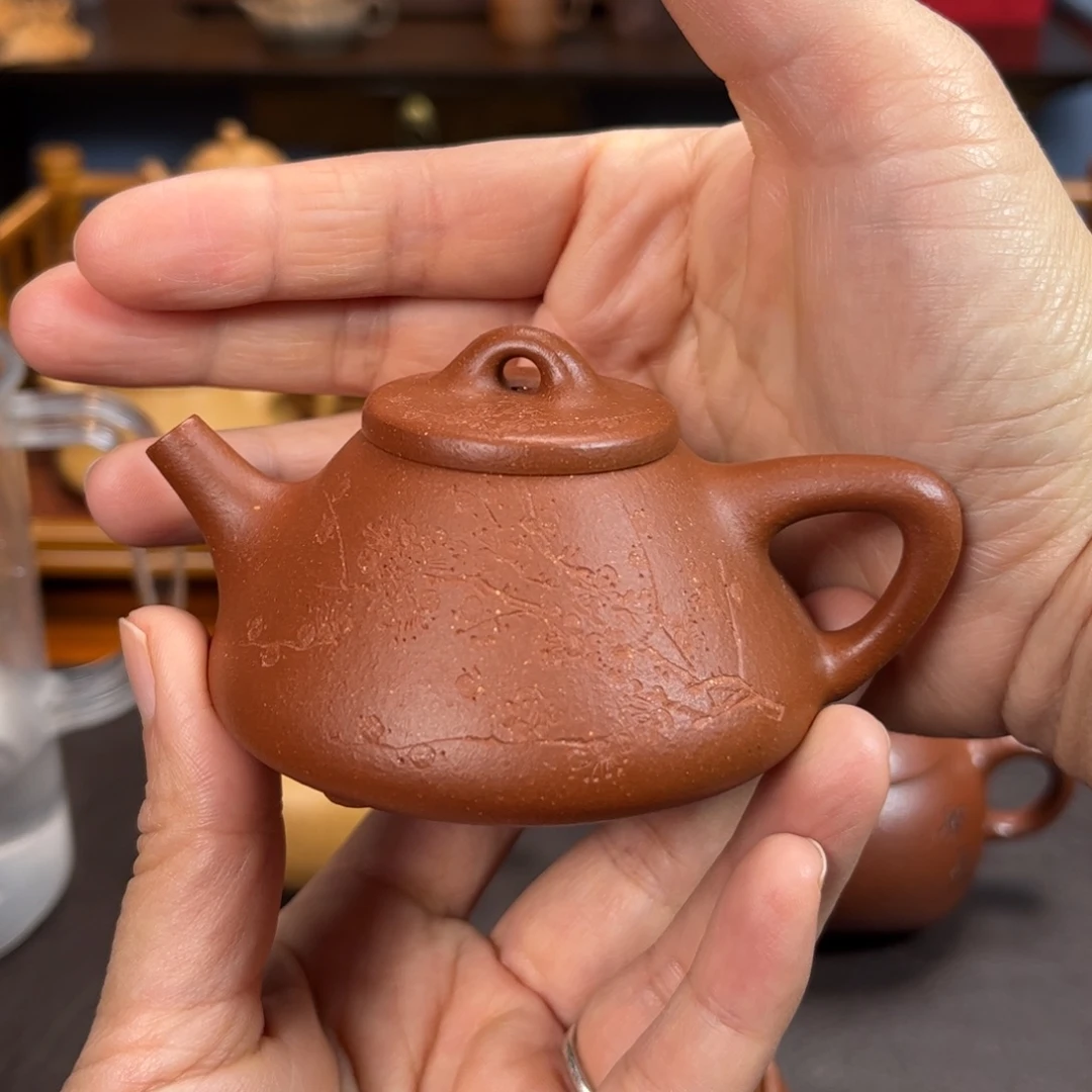 紫砂茶壶宜兴原矿半手工制作