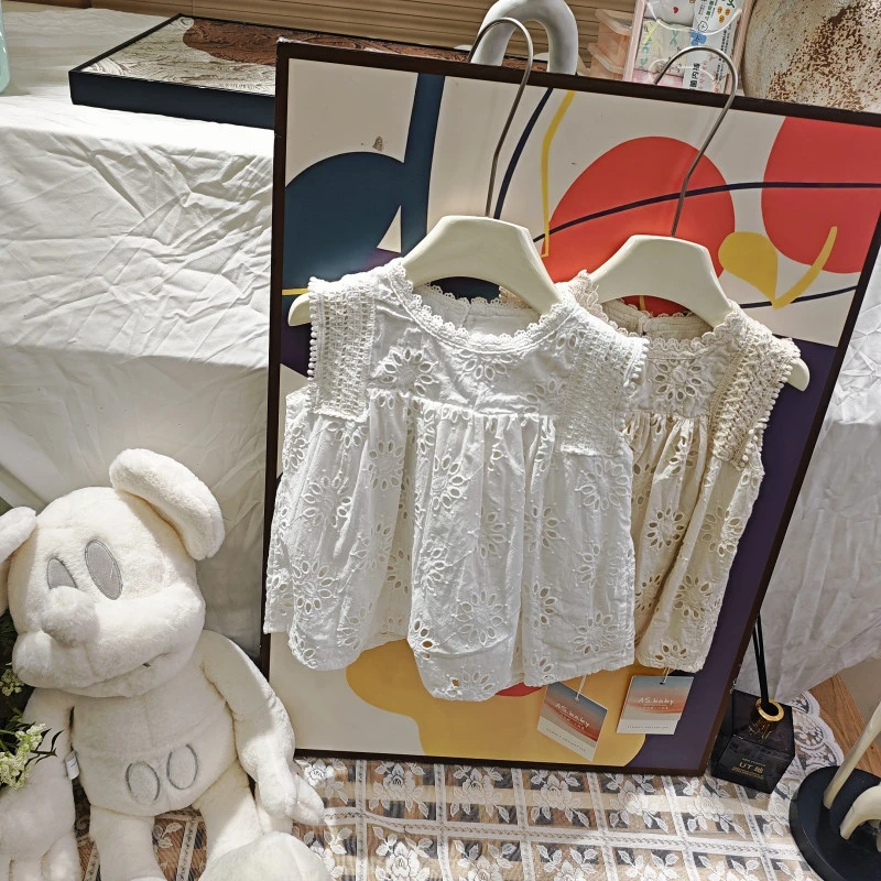 R3-3。2538 女童休闲无袖上衣