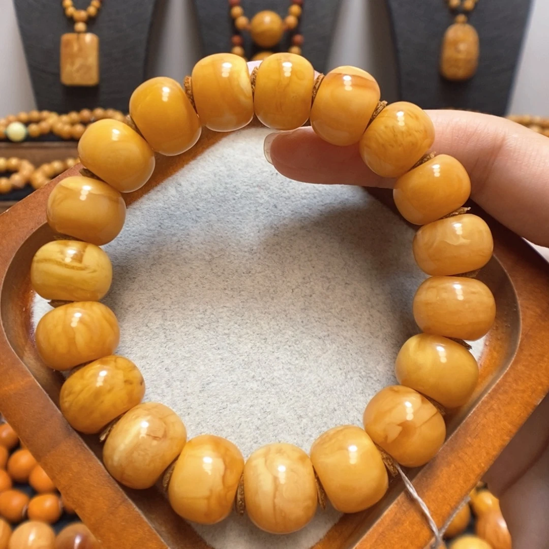 手链蜜蜡未镶嵌蜜蜡