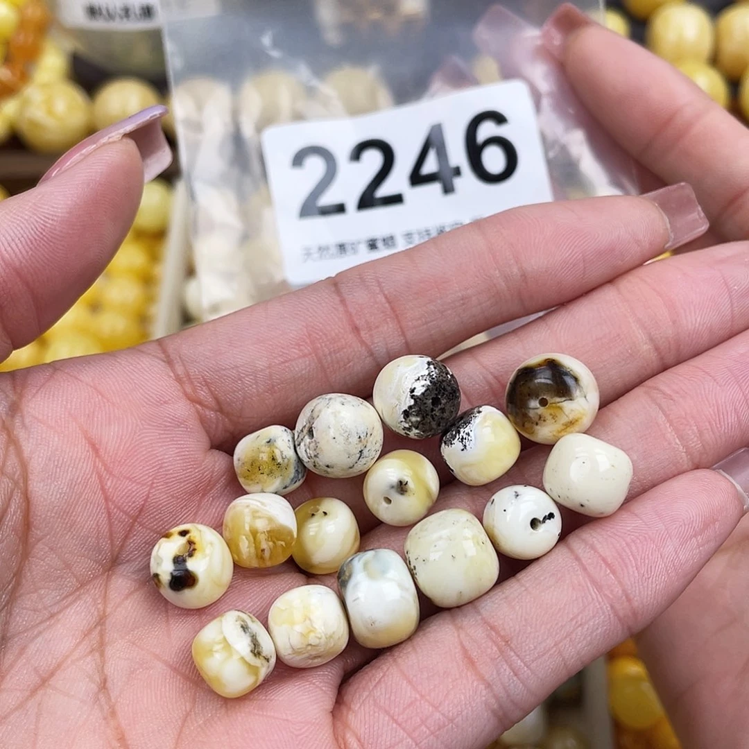 五***宿未镶嵌蜜蜡珠宝奇石奥利奥15.粒