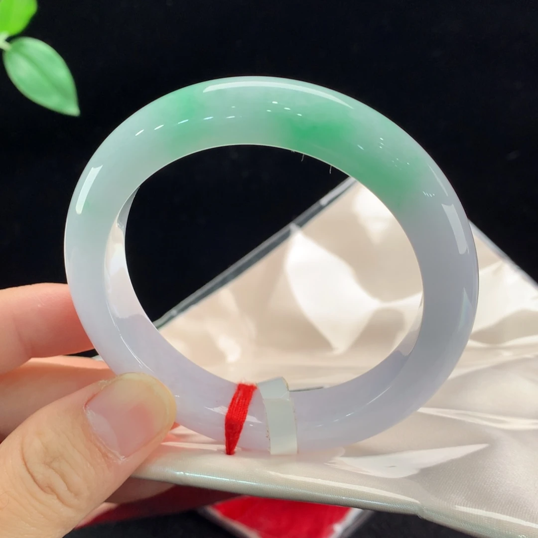 翡翠未镶嵌手镯0491