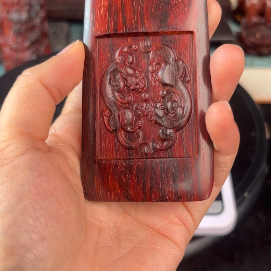 小叶紫檀印度小叶紫檀龙牌