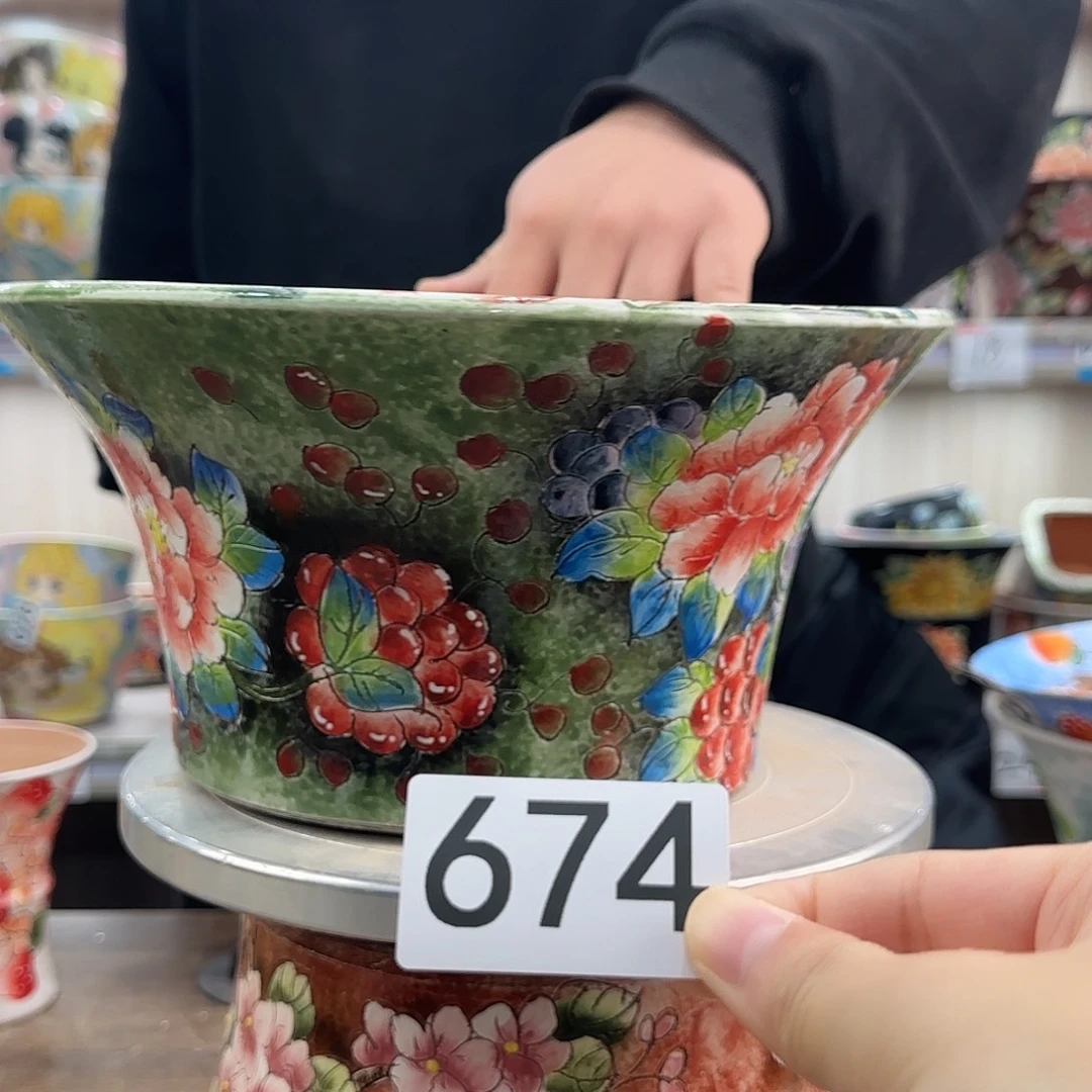 紫砂花盆瑕疵瑕疵674
