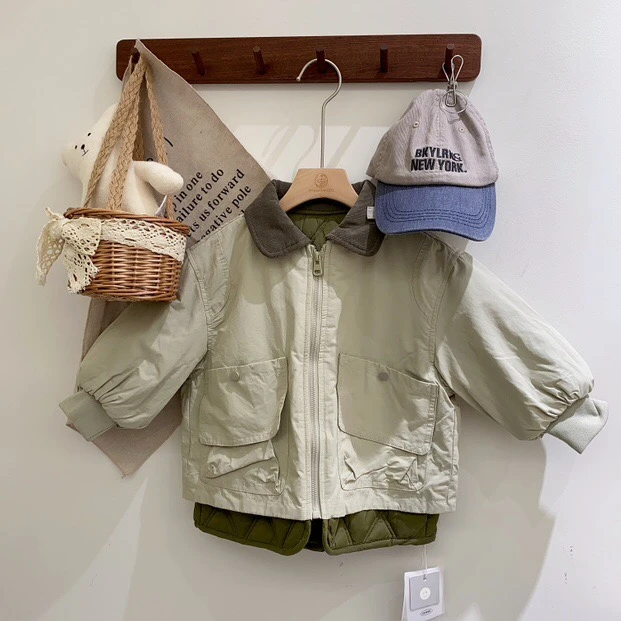 冬季儿童韩版时尚洋气外套LM3927