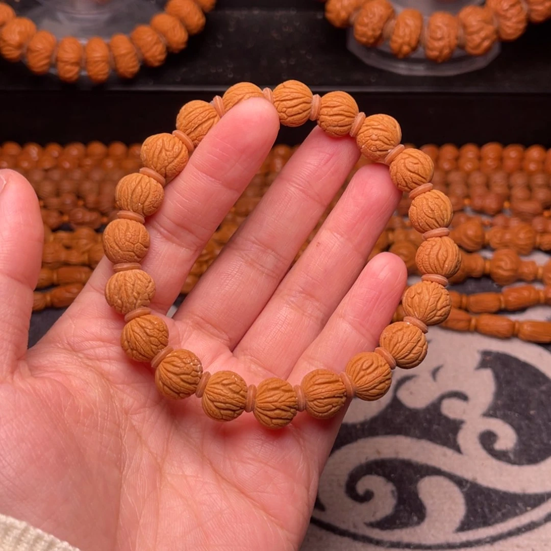 手串桃核龙纹甲骨10