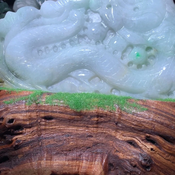 翡翠未镶嵌颈饰保真天然翡翠a货