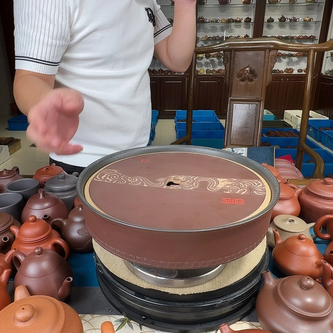 茶壶紫砂壶承段泥