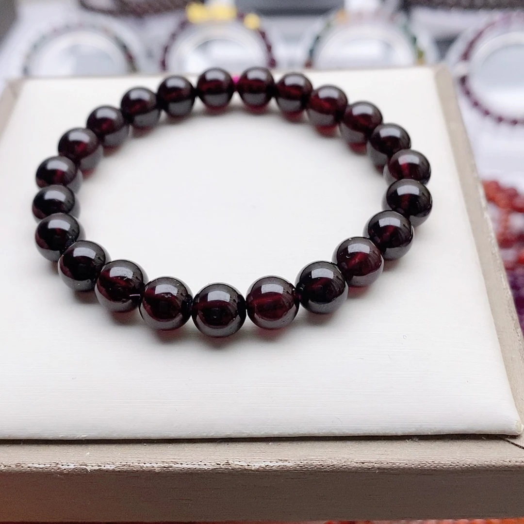 【闪购商品】石榴石手链未镶嵌8.0