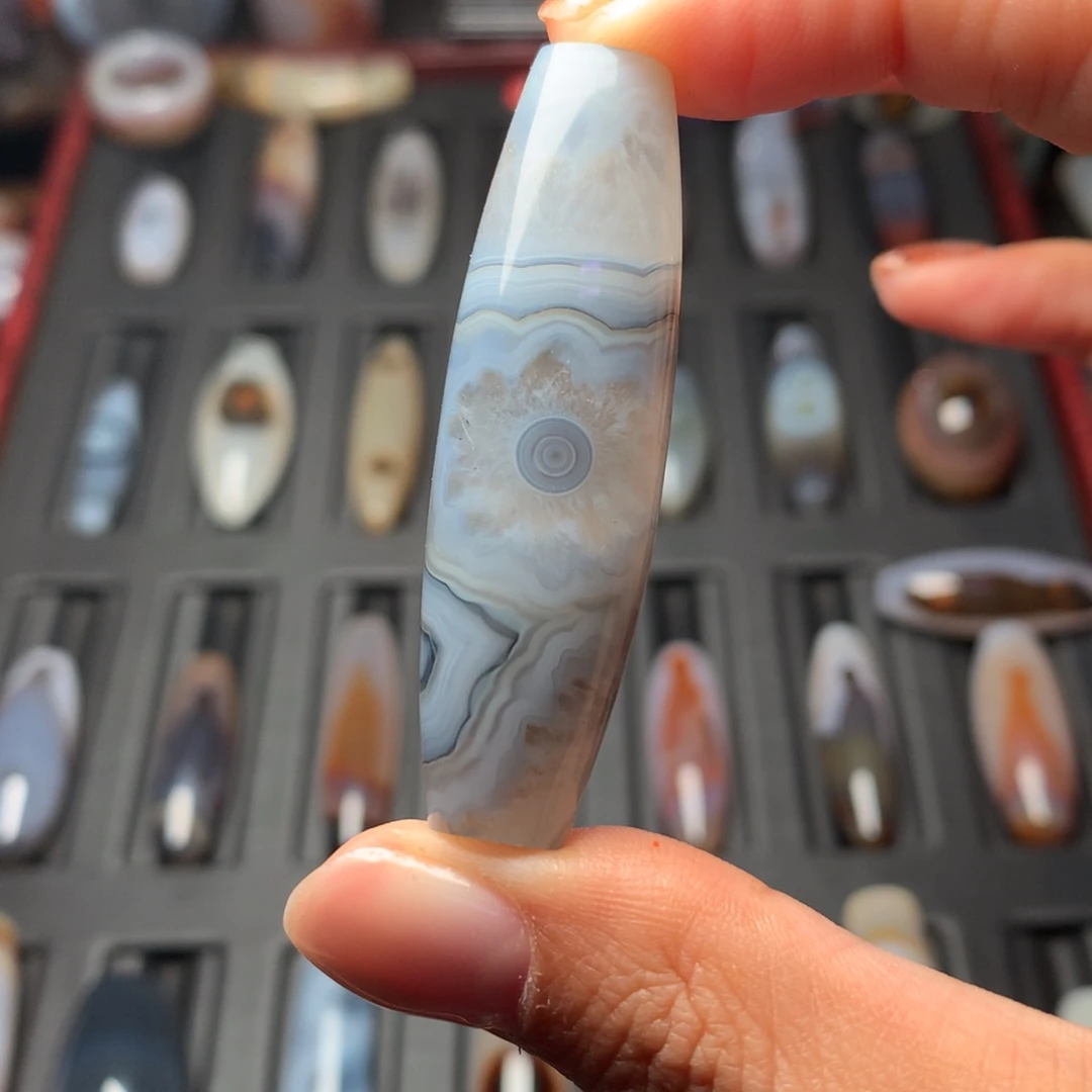 玛瑙/玉髓未镶嵌颈饰