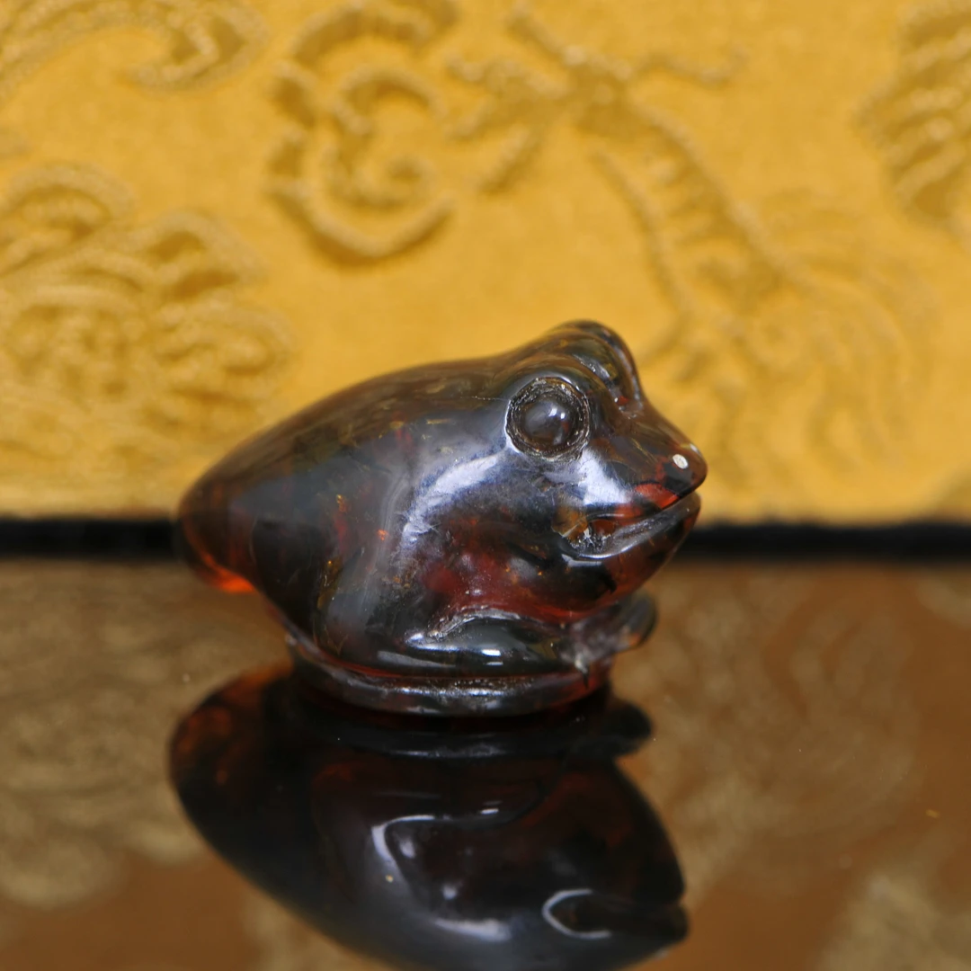 琥珀呱呱来财小坠 P1198