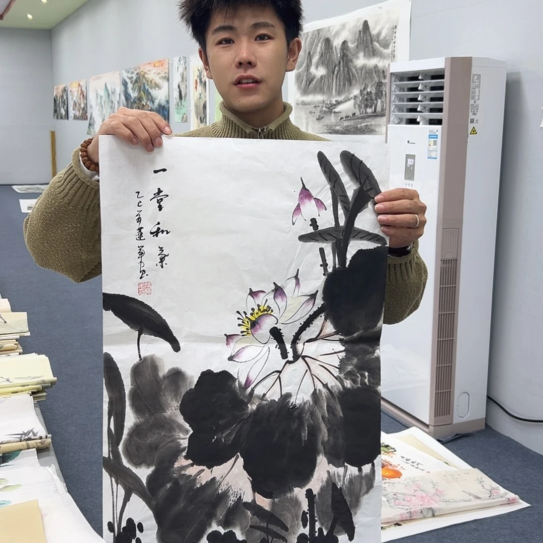 国画国画作品纯手绘