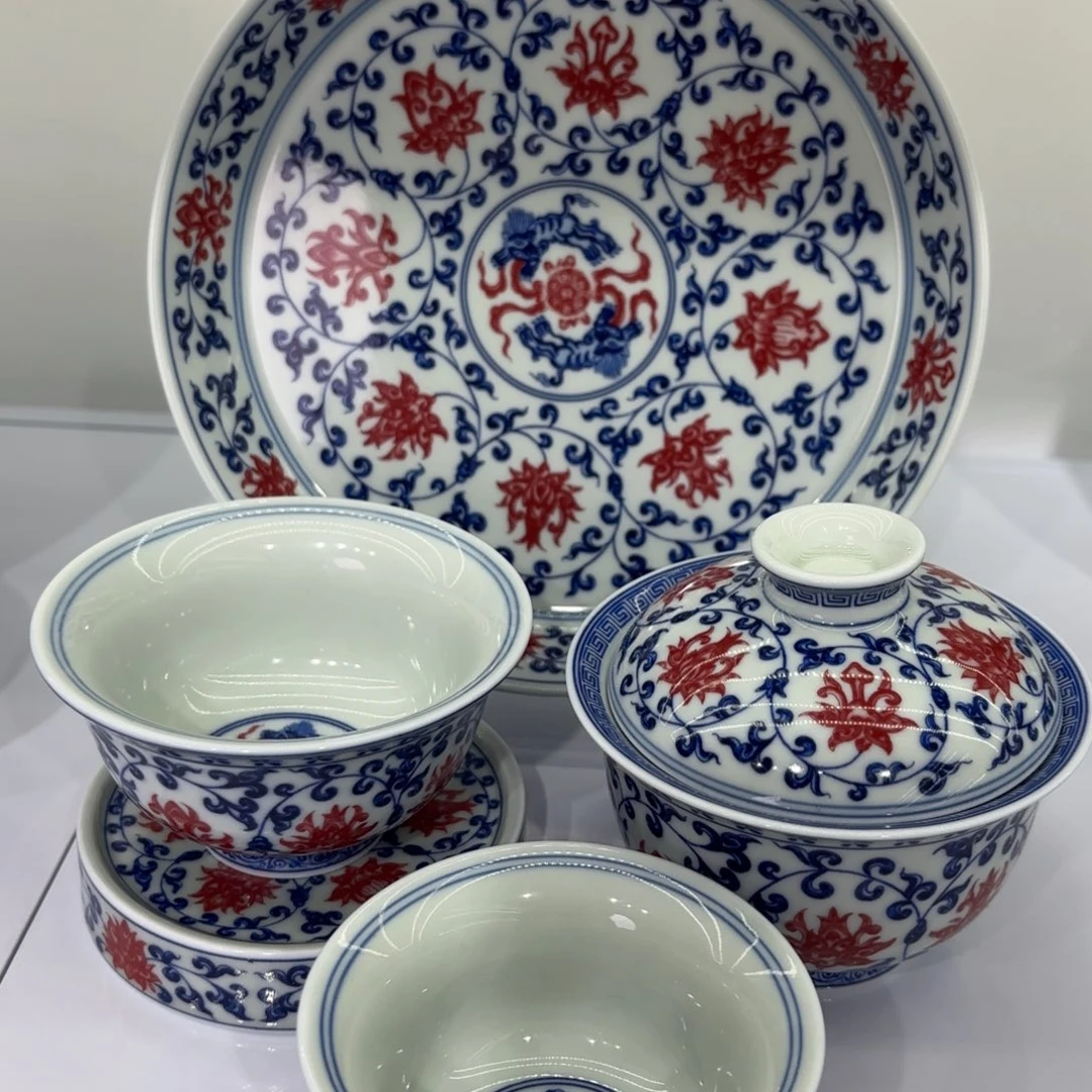 用***6景德镇陶瓷八件套