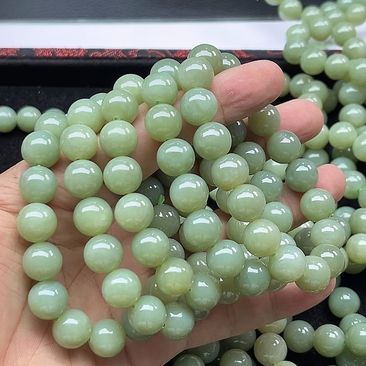 颈饰未镶嵌和田玉新疆且末翠青卡12