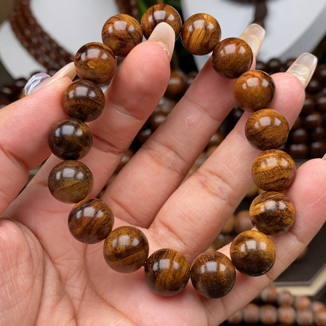 贡木手串/手链贡木12绿留疤