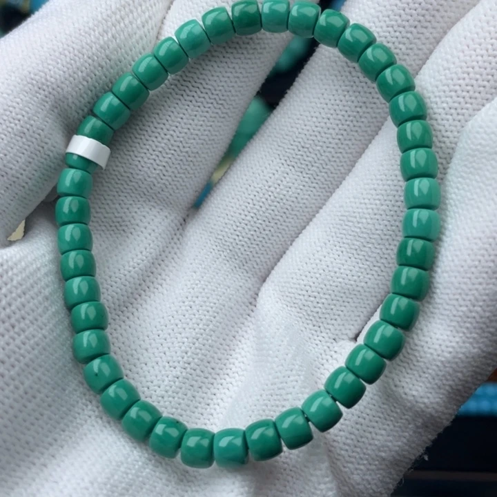 高瓷绿5mm直切单圈