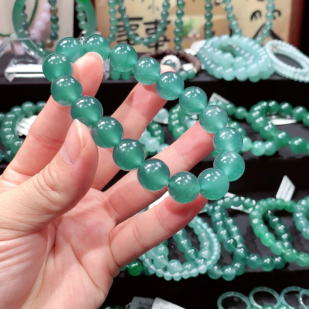 开***哥翡翠未镶嵌手链卡13