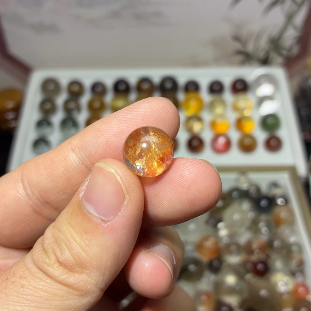 未镶嵌手串水晶12.1胶花