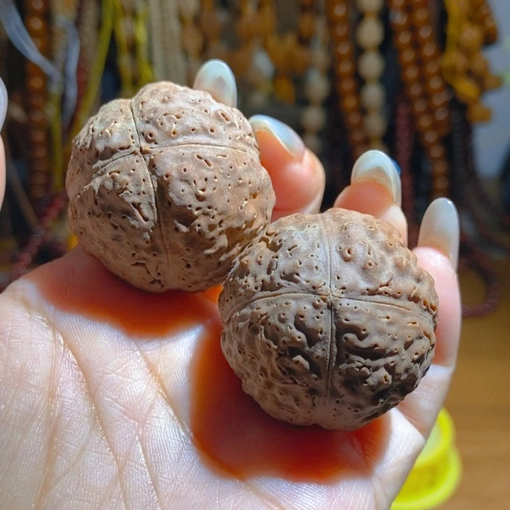 野生四瓣大金刚手把件3637