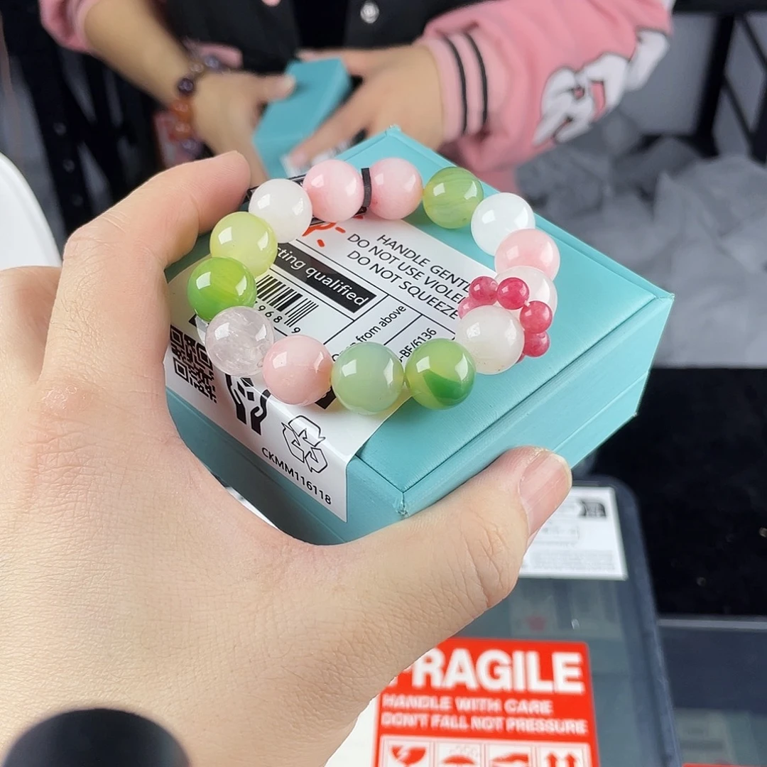 水晶手链银S925镶嵌