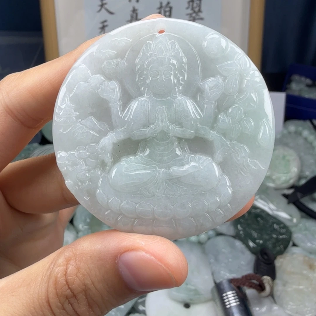 颈饰未镶嵌翡翠翡翠
