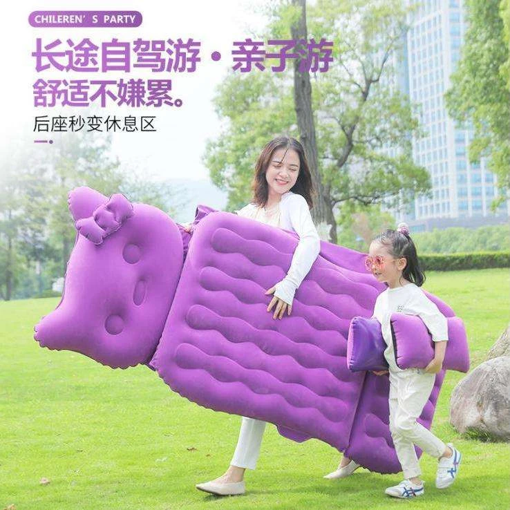 车载充气床汽车SUV车用后排旅行气垫床轿车上睡觉汽车后座旅行床