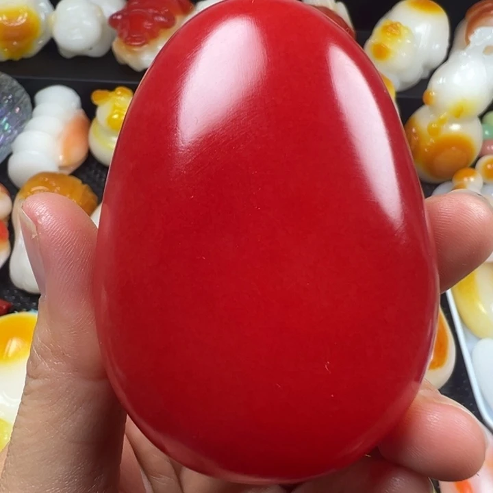 新疆戈壁五彩石金丝