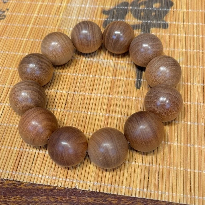 固***鱼檀香木手串/手链印度老山檀香2.0拆房老料