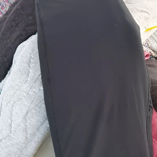 阳***呐女士黑色驼绒裤定制款