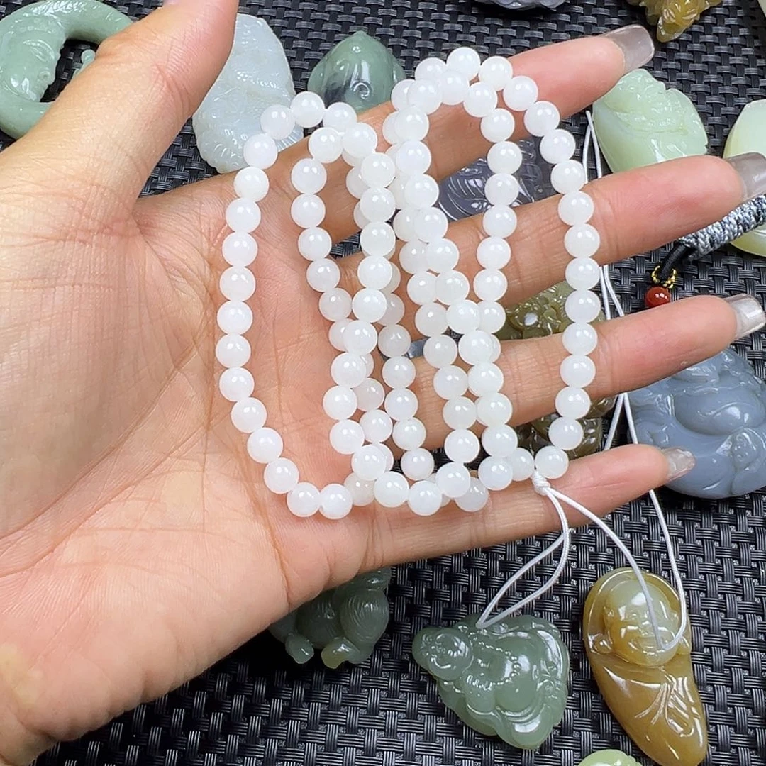 和田玉未镶嵌吊坠(不含链)不退不换，80），卡6