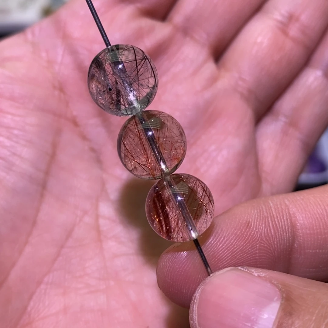 水晶手串未镶嵌发晶