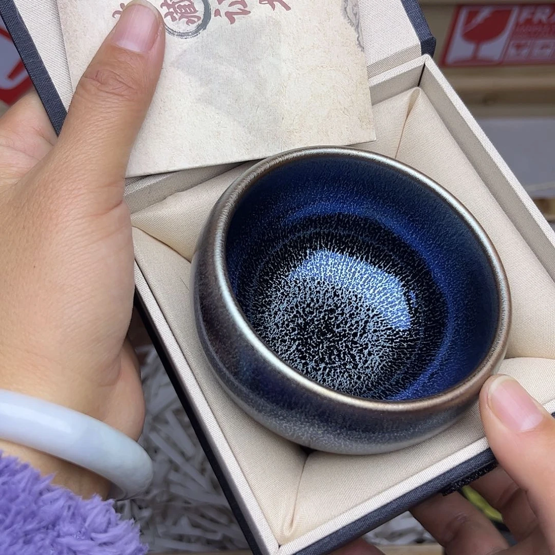 茶盏礼盒装l建盏主人杯