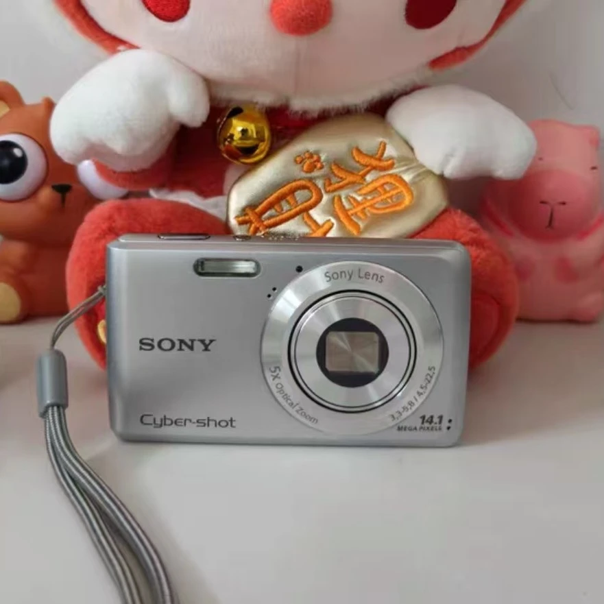 95新 Sony/索尼 索尼w520九成新银色机身1410万像素5倍变焦便携