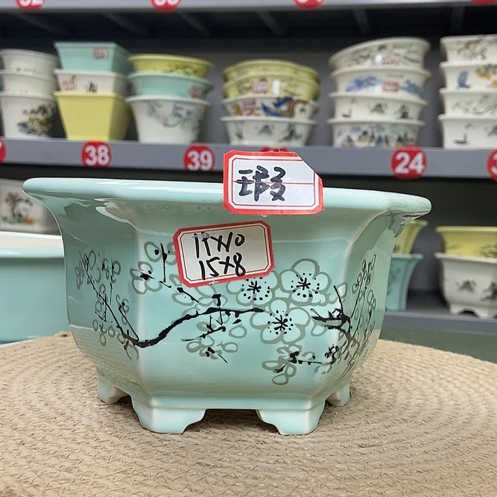 紫砂紫砂花盆0282