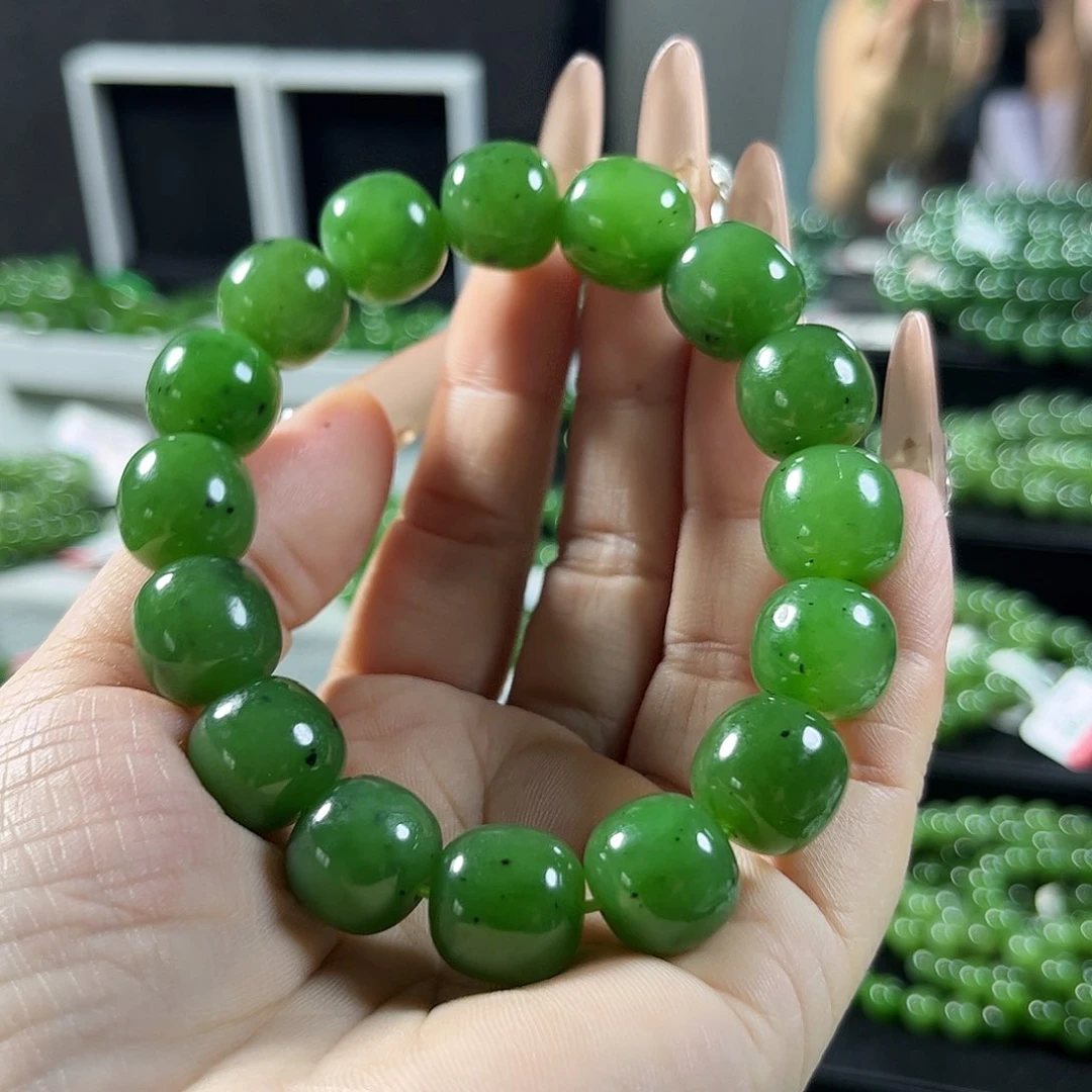 手链未镶嵌和田玉（碧玉）13