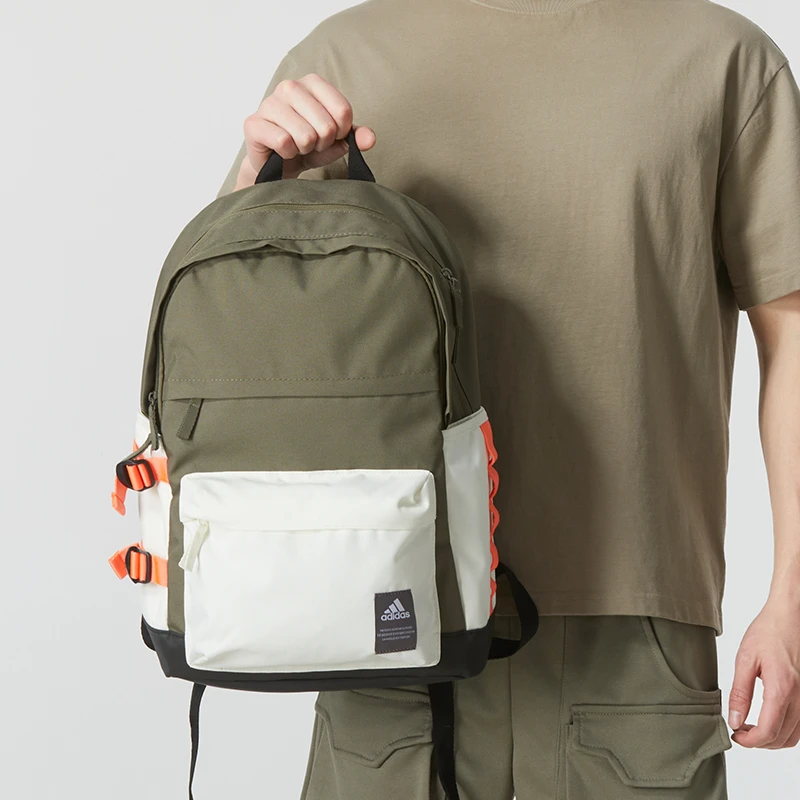 adidas阿迪达斯双肩包男包女包运动包初中学生书包休闲背包JF6558