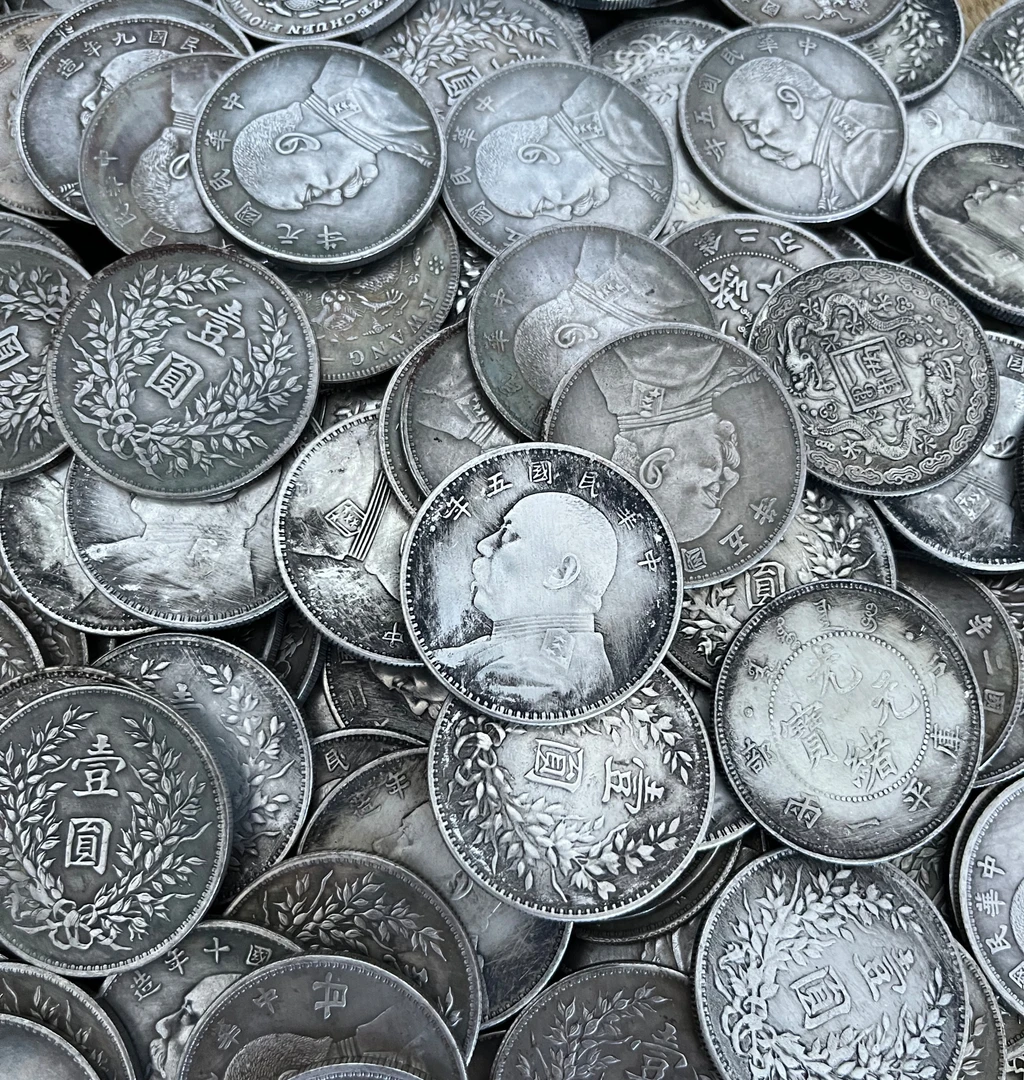 10枚 袁大头龙洋币银元随机发复古工艺品摆件收藏纪念工艺币