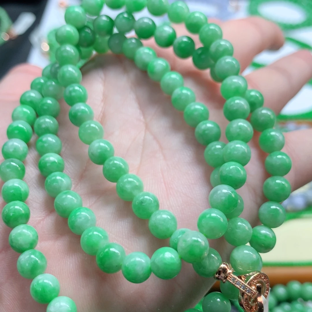 翡翠未镶嵌手链翡翠
