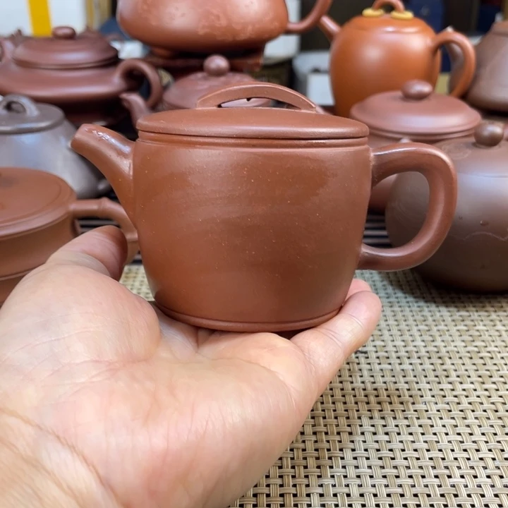 紫砂茶壶紫泥微瑕