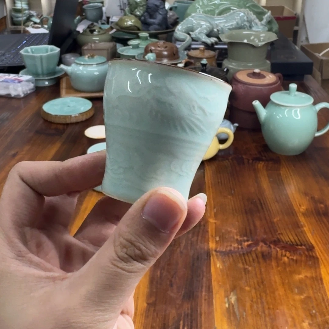 小仲青瓷茶器微瑕8761