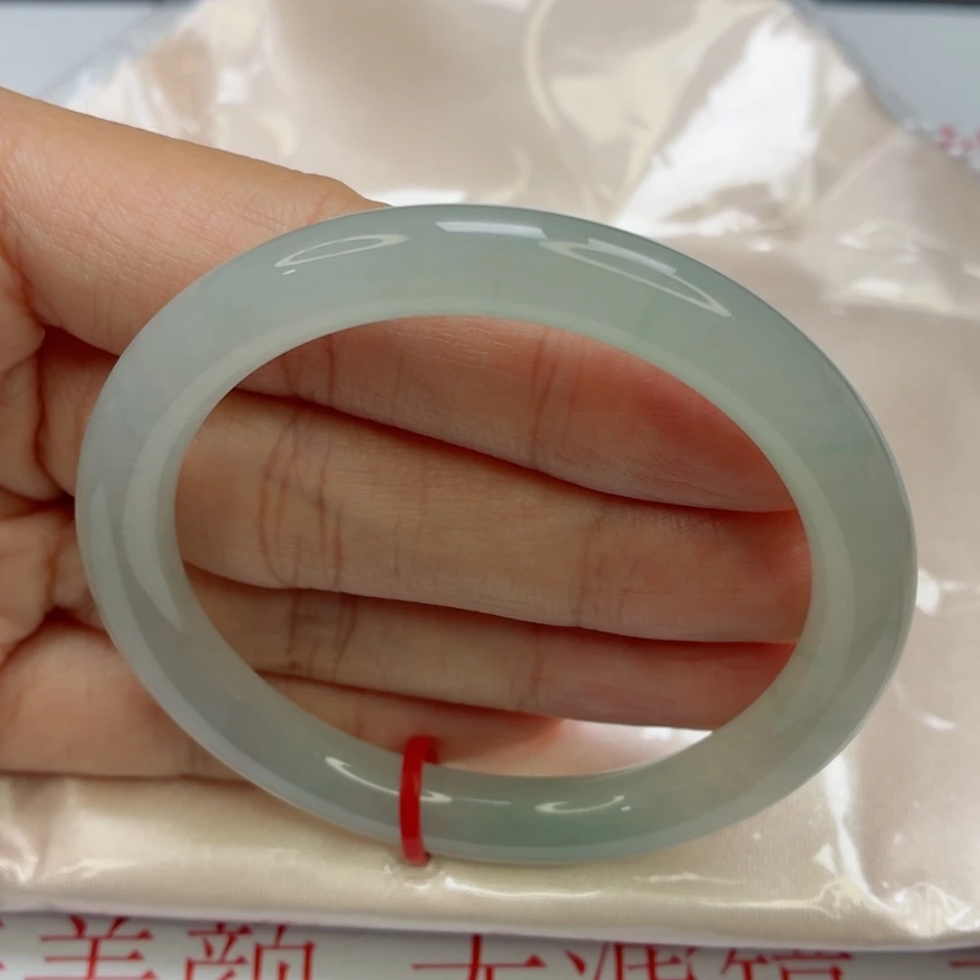 未镶嵌手镯翡翠老坑51圈冰胶莹光棒024