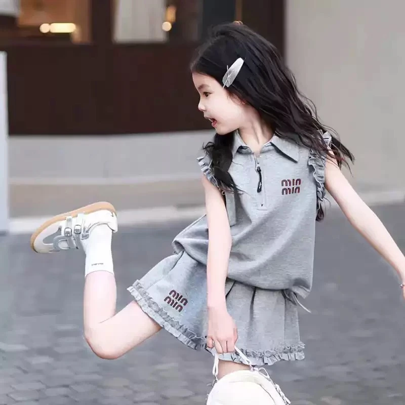 214 刺绣薄款翻领女套装夏季套头运动常规t恤纯色