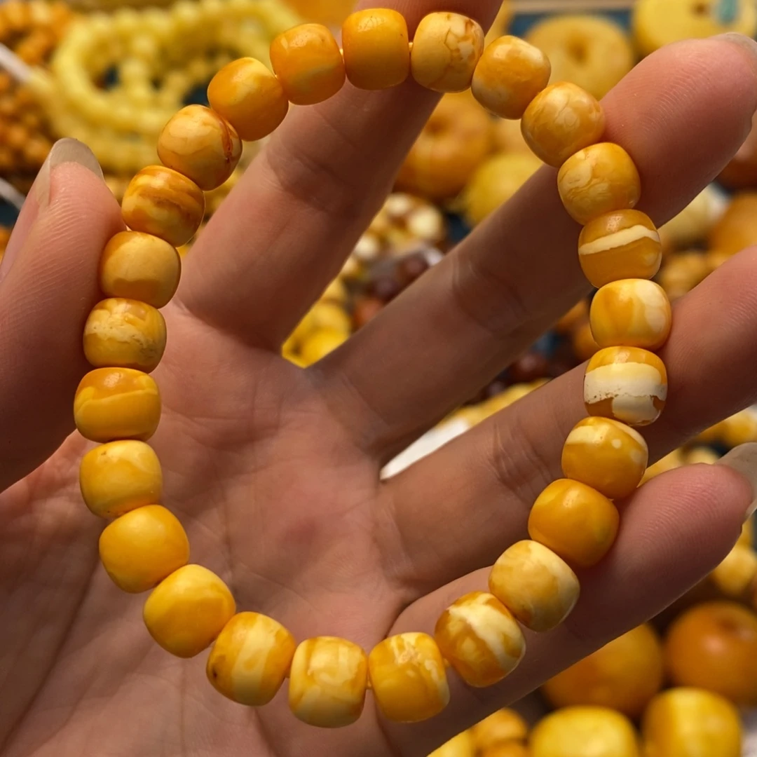 琥珀颈饰未镶嵌8加