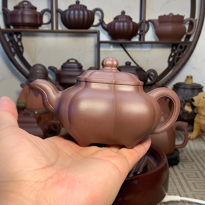 茶壶紫砂原矿紫砂壶