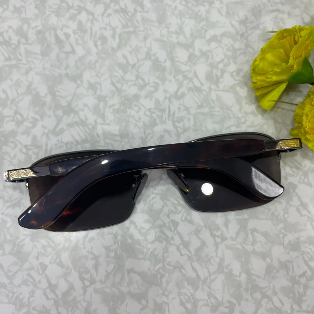 天然水晶石头眼镜半框帽帽天然材质框