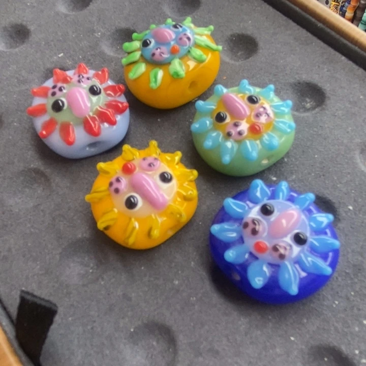 琉璃颈饰小狮子萌萌哒型