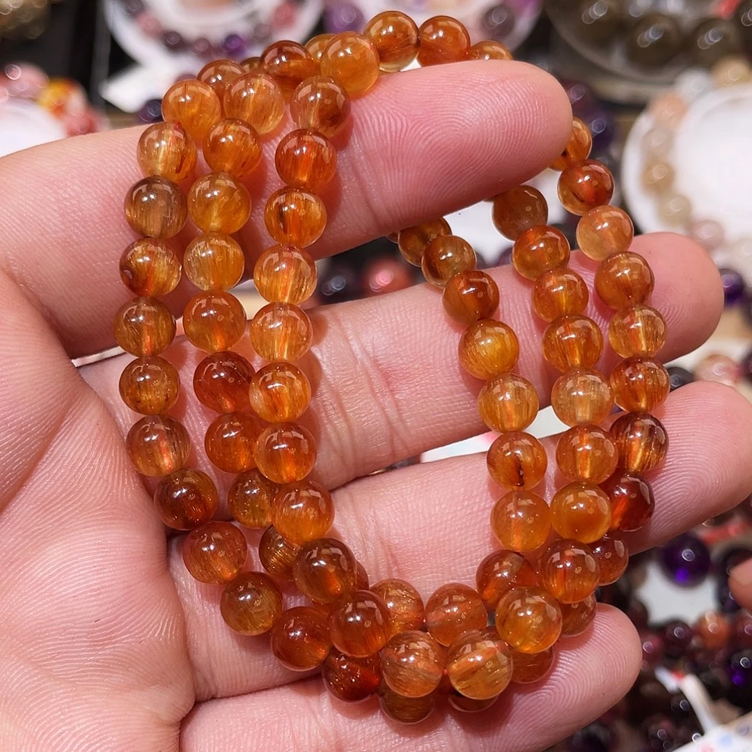 未镶嵌水晶手链6.8