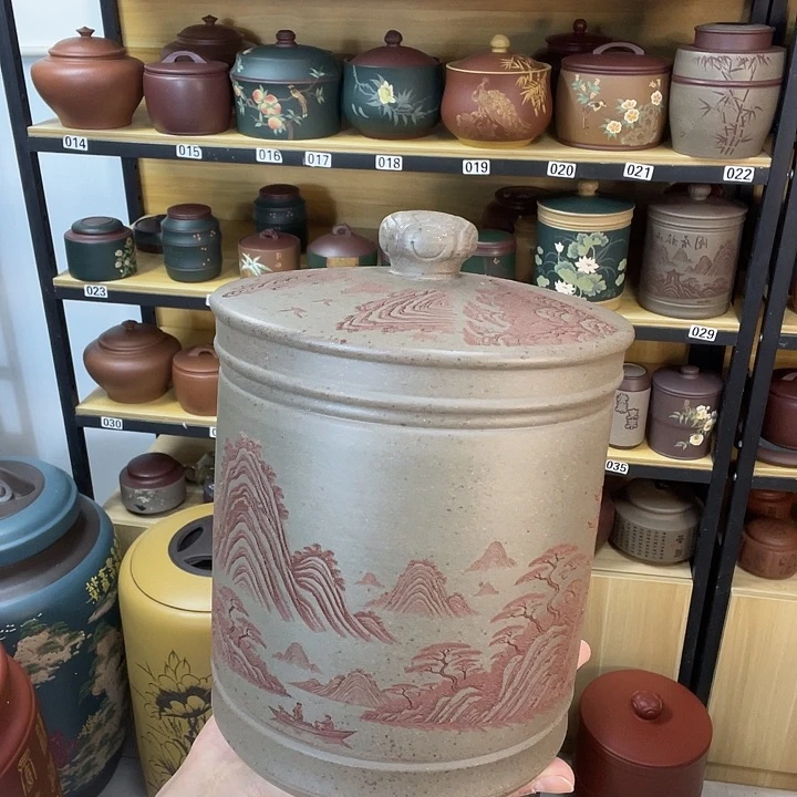 紫砂茶叶罐紫砂茶叶罐