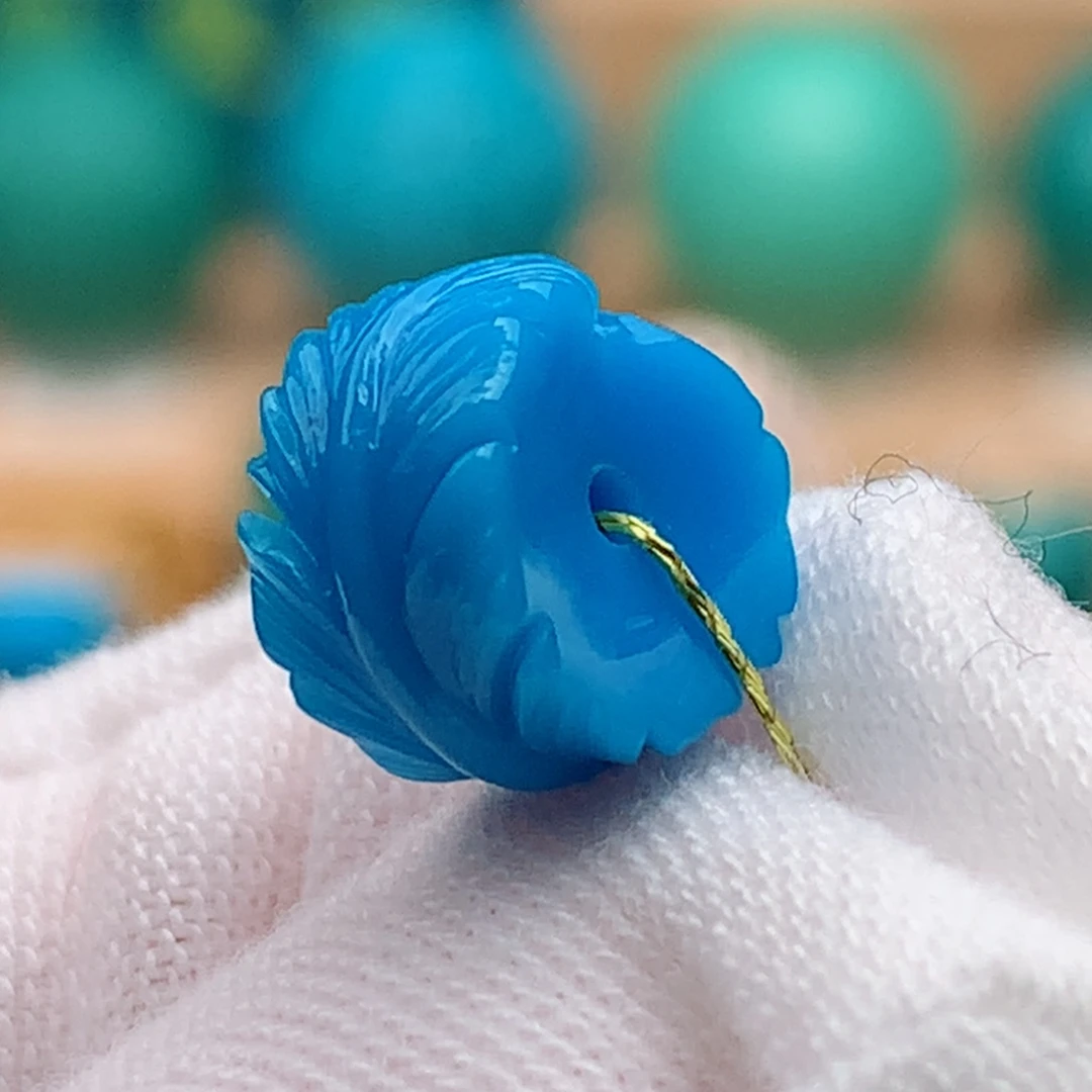 未镶嵌绿松石珠宝奇石