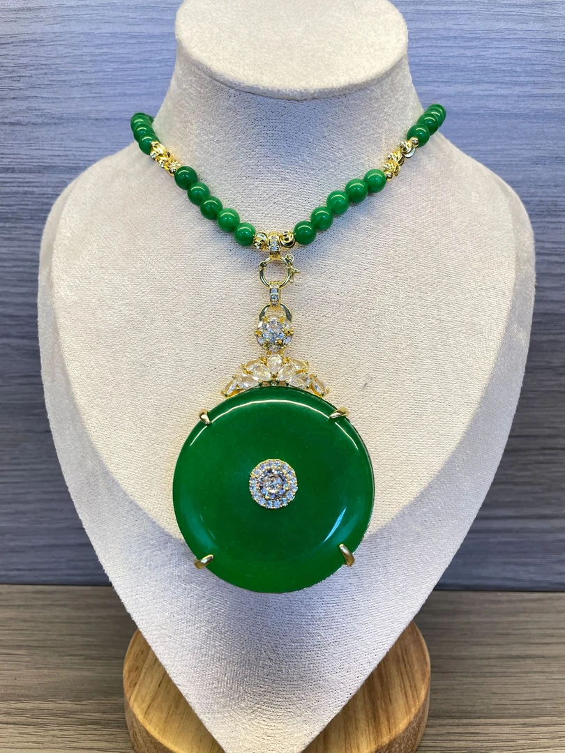 【浠家定制】缅料高端超大平安扣